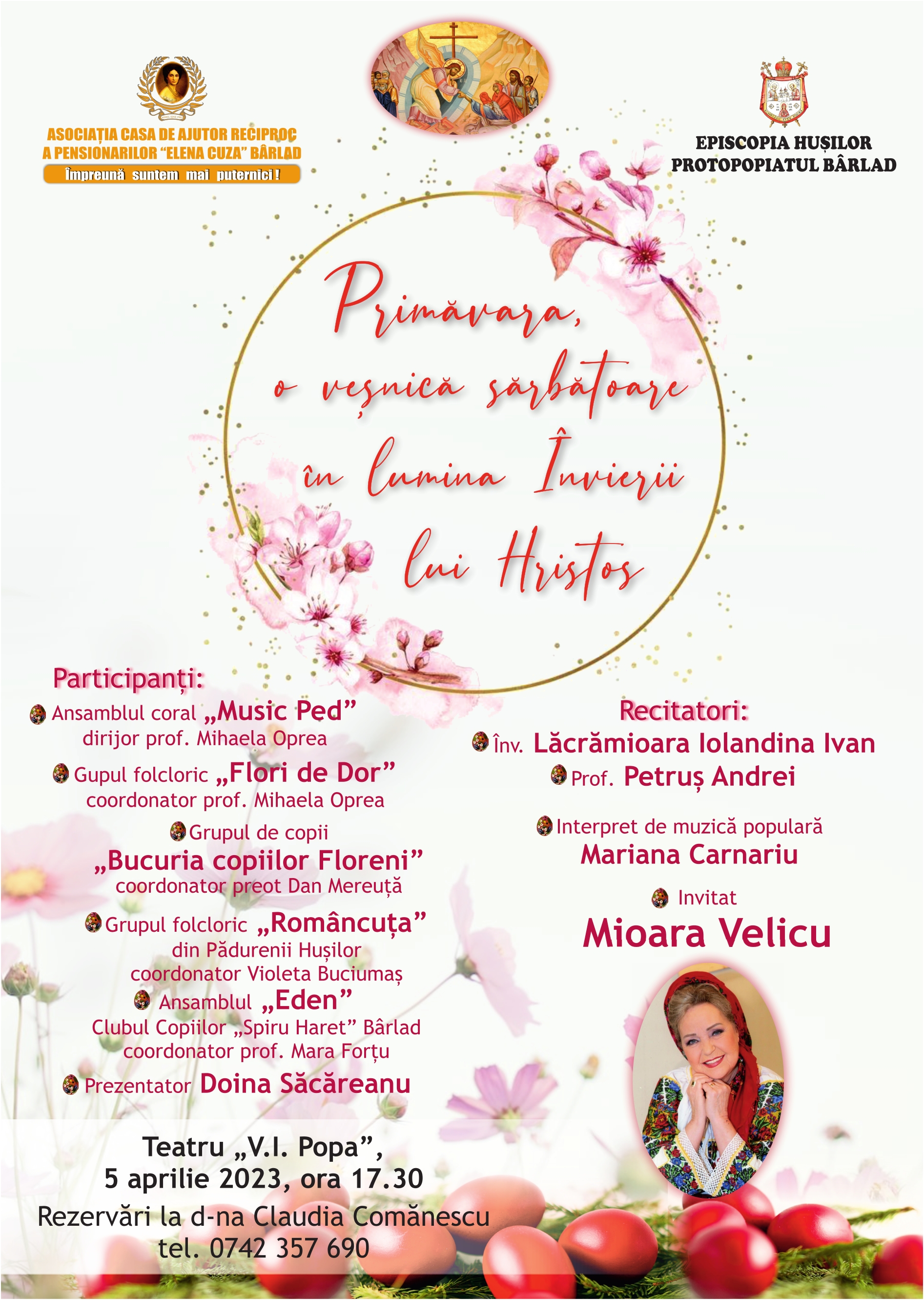Primăvara, o veșnică sărbătoare în lumina Învierii lui Hristos